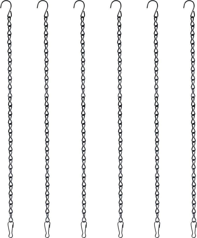 VRSS Hanging Chains for Hanging Planter Basket Bird Feeder Lanterns Ornaments Wind Chimes Billboards DIY Crafts (19 inch 6pcs) - Image 2